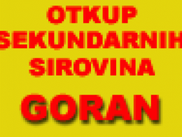 Otkup sekundarnih sirovina Goran